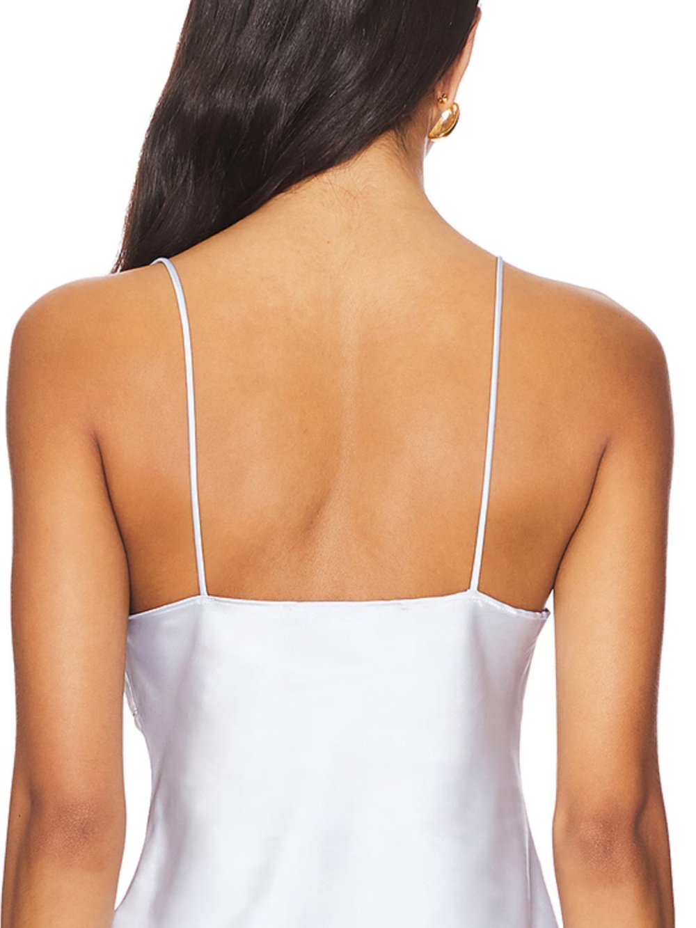 Lioness PALE BLUE* Mariah Satin Tie-Front top SOLD OUT!! - Picture 3 of 8